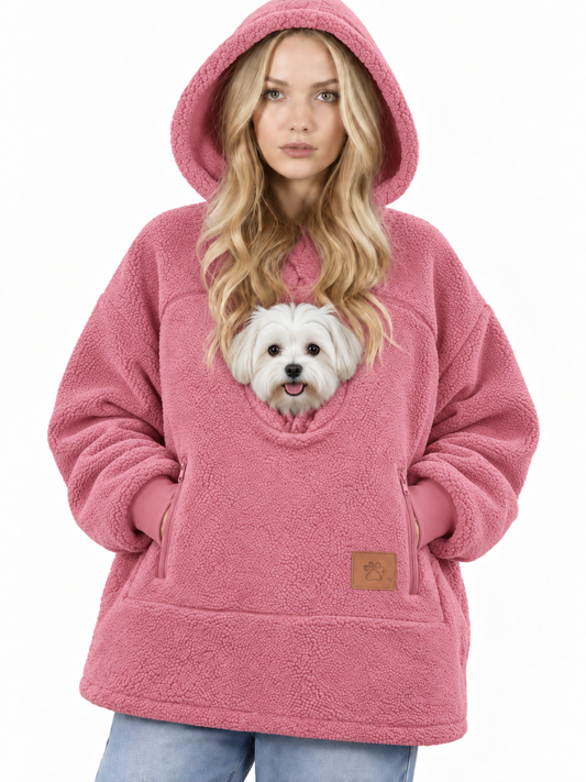 PawPouch Hoodie - Pink