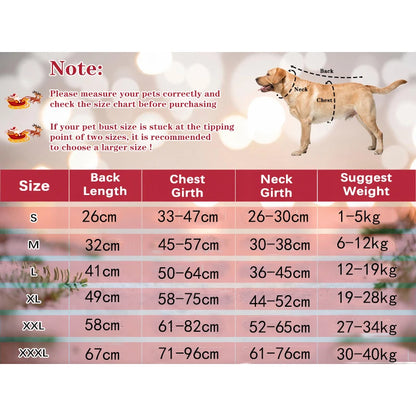 SantaPaws Santa Claus riding dog costume