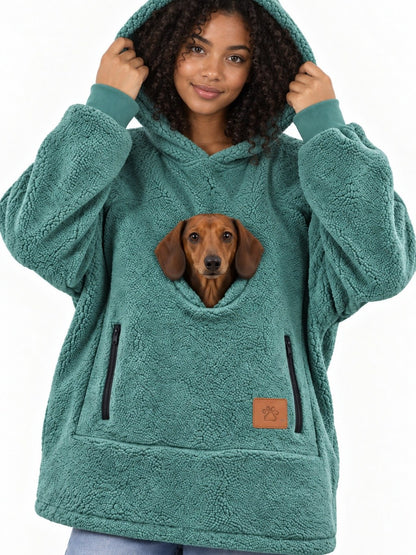 PawPouch™ - Sherpa Pet Pouch Hoodie