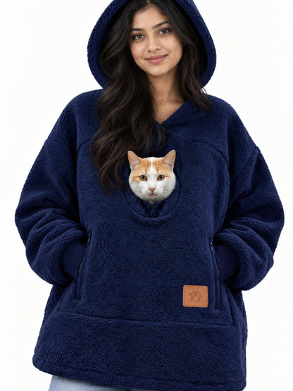 PawPouch™ - Sherpa Pet Pouch Hoodie